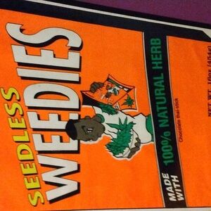 1993 Blacklight Weedies poster